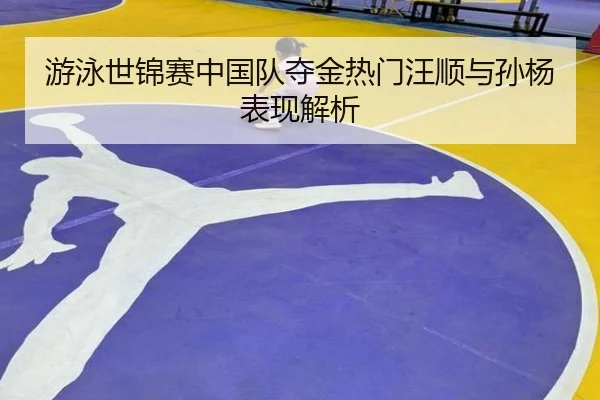 游泳世锦赛中国队夺金热门汪顺与孙杨表现解析